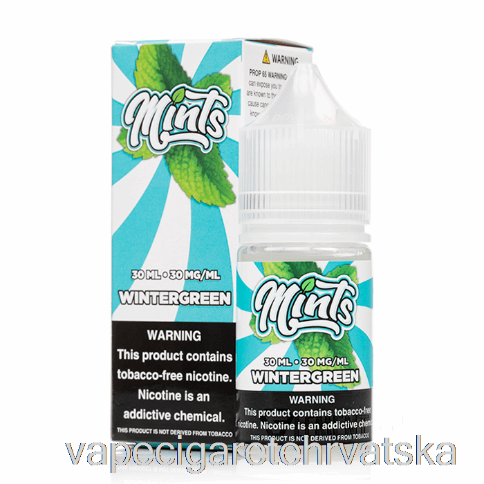 Vape Hrvatska Wintergreen Soli - Mints Vape Co - 30ml 30mg